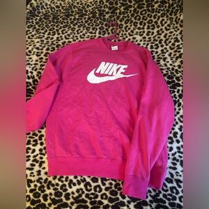 Nike Fuchsia Crewneck